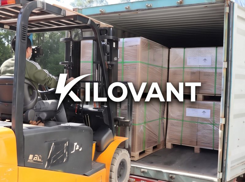 Loading a container for shipment