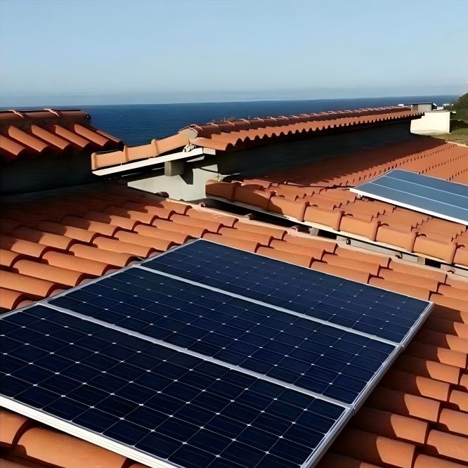 Residential tile roof